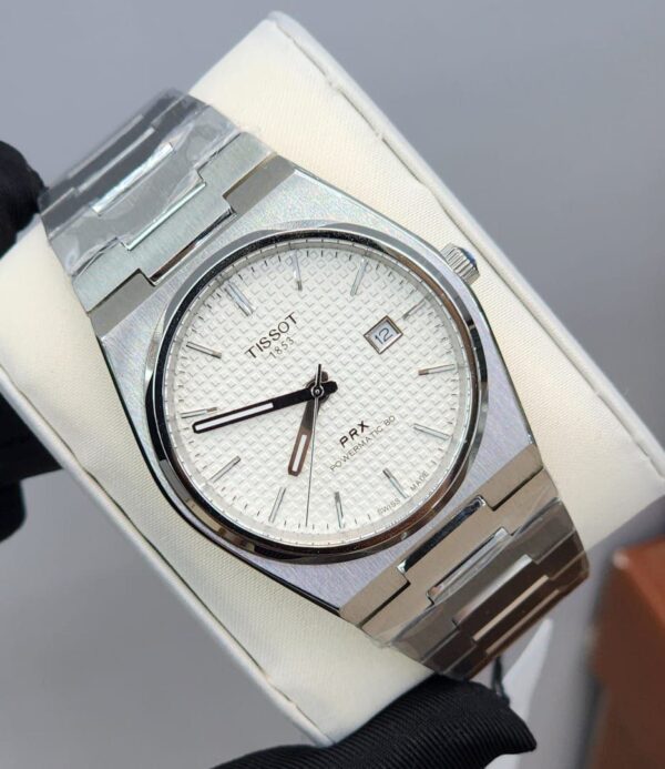 ⁦ساعة Tissot PRX Powermatic 80 رجالية  سويسرية أصيلة⁩ - الصورة ⁦2⁩